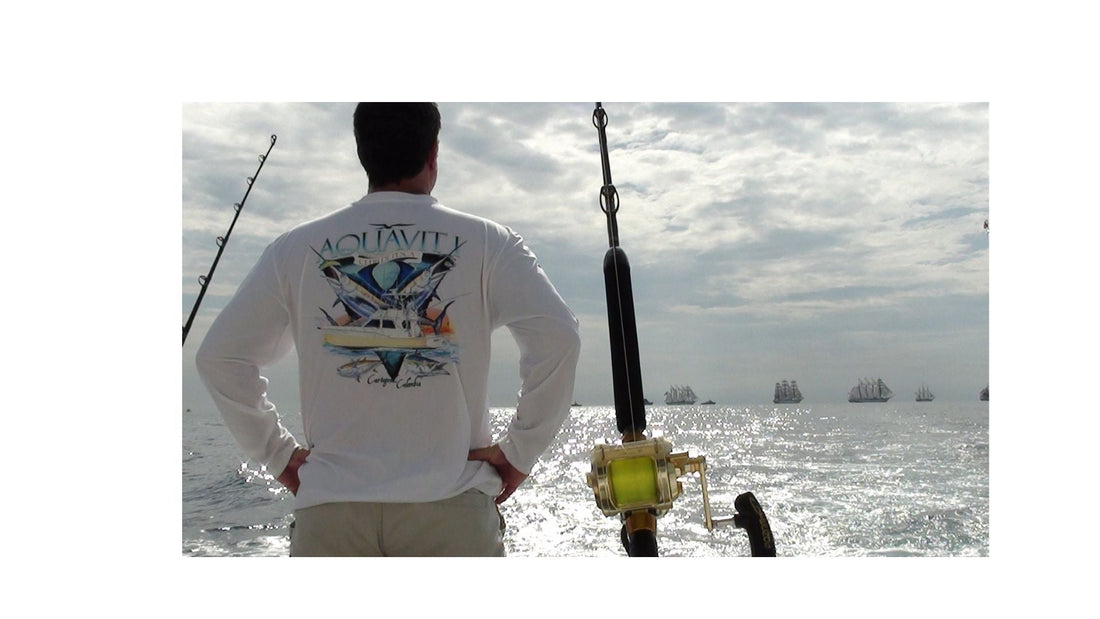 From Concept to Catch: Designing Custom Fishing Shirts with Ocean Blue Graphics