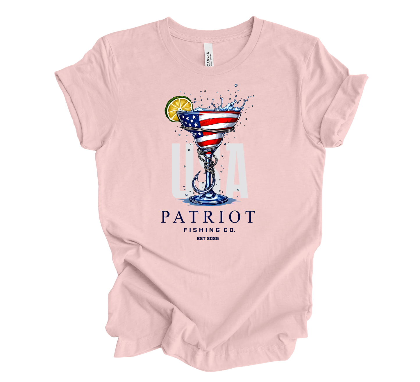 PATRIOT MARGARITA GLASS SHORT SLEEVE TEE