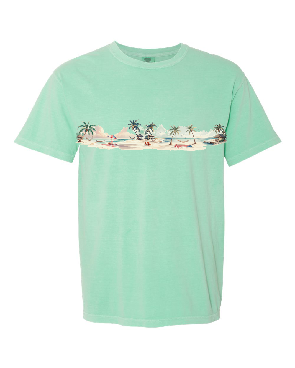 PATRIOTIC PARADISE SHORT SLEEVE TEE