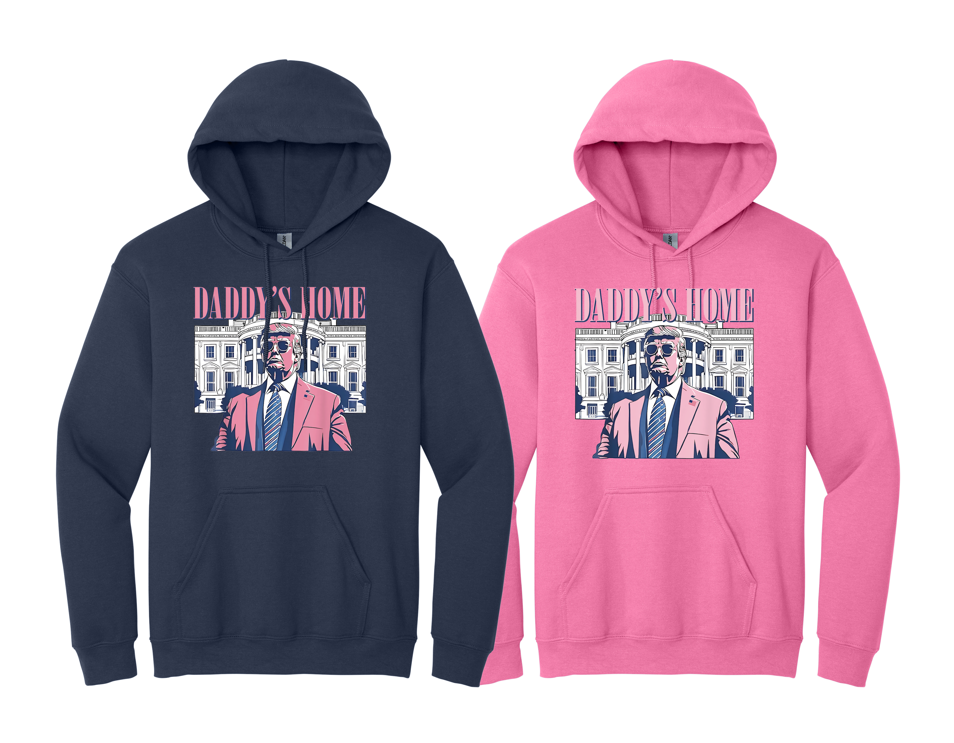 TRUMP: DADDY'S HOME FLEECE HOODED SWEATSHIRT