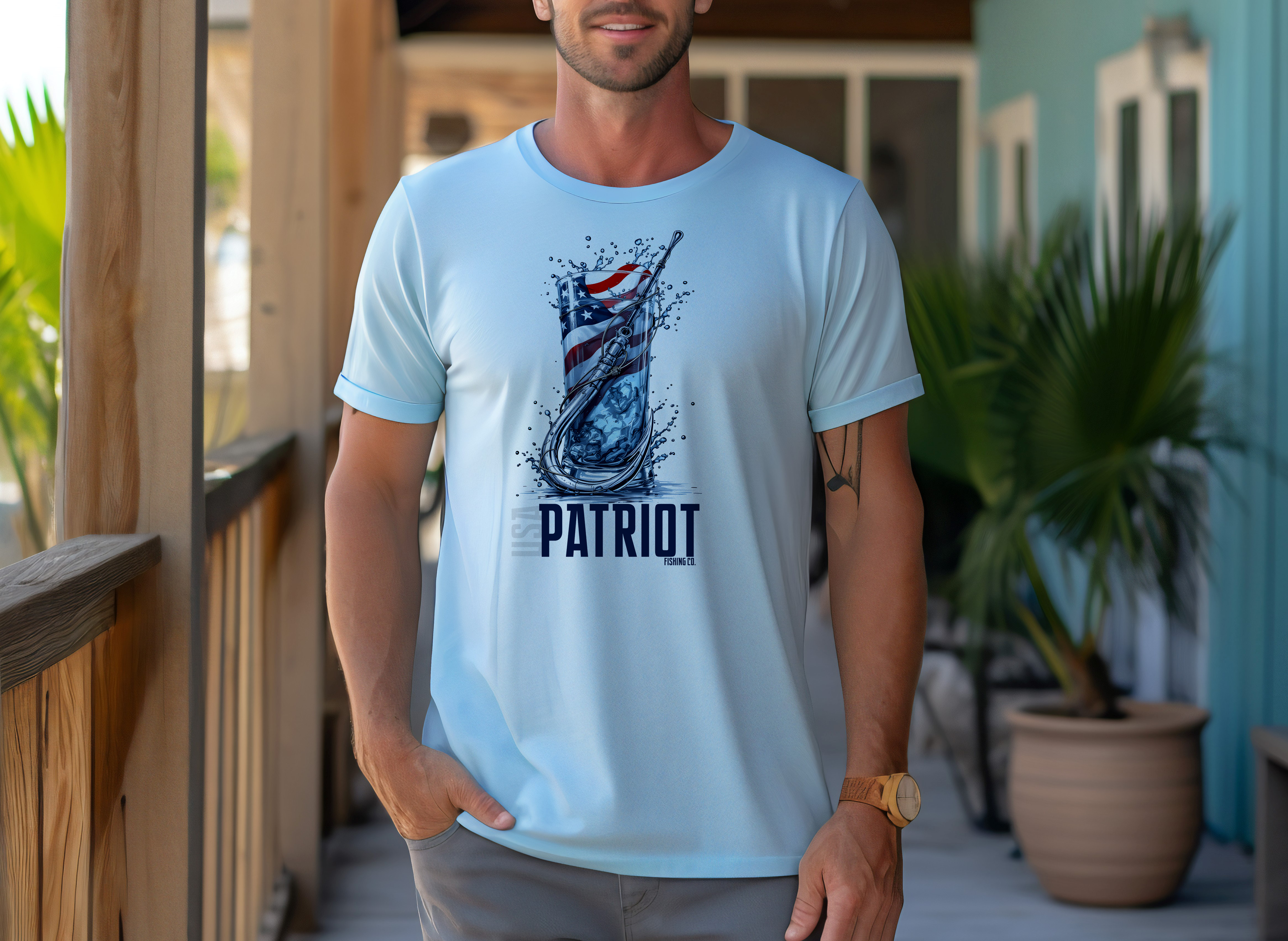 PATRIOT TALL DRINK OF WATER PERFORMANCE TEES