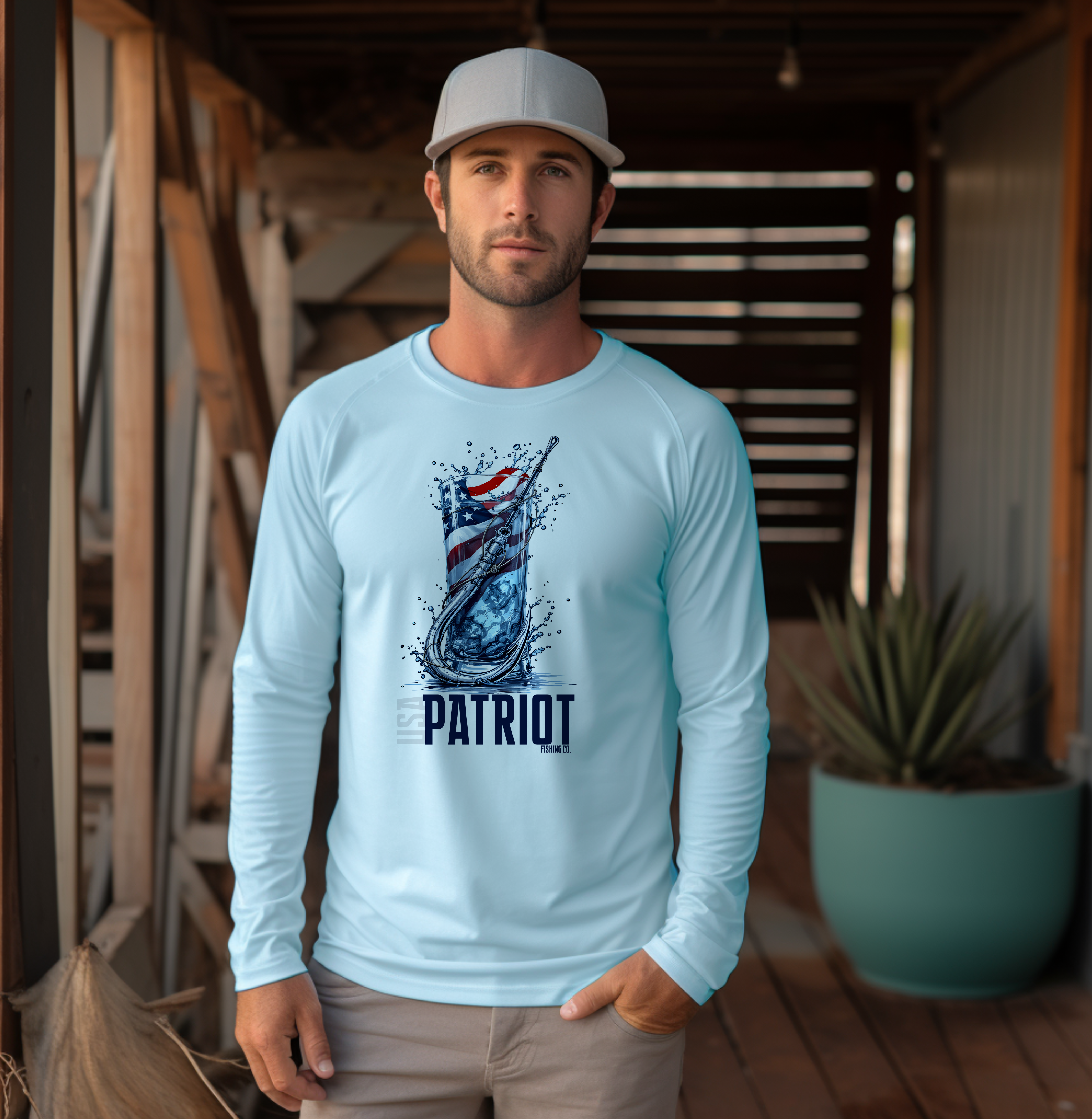 PATRIOT TALL DRINK OF WATER PERFORMANCE TEES