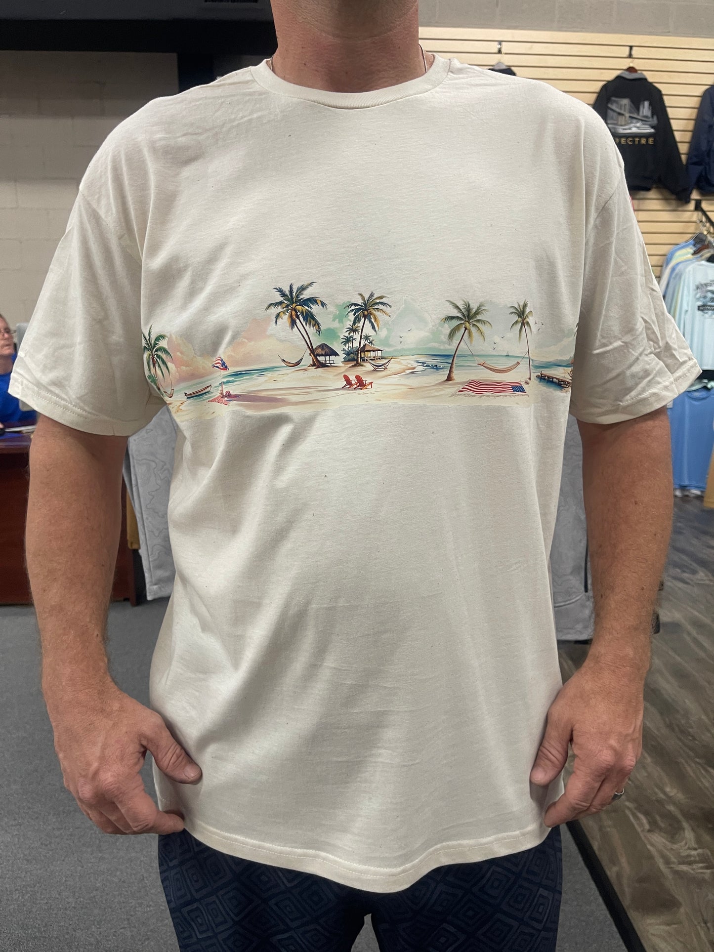 PATRIOTIC PARADISE SHORT SLEEVE TEE