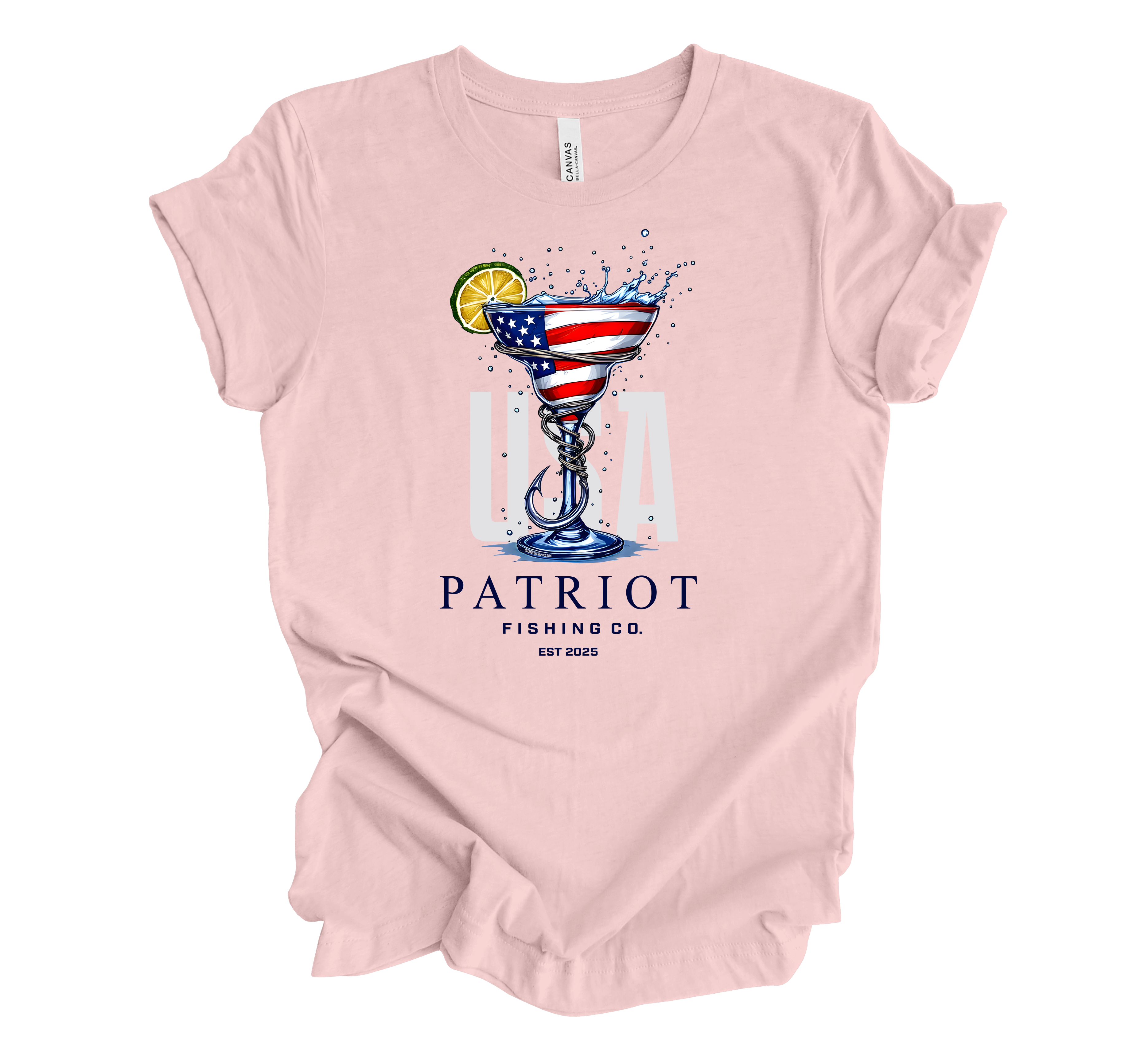 PATRIOT MARGARITA GLASS SHORT SLEEVE TEE