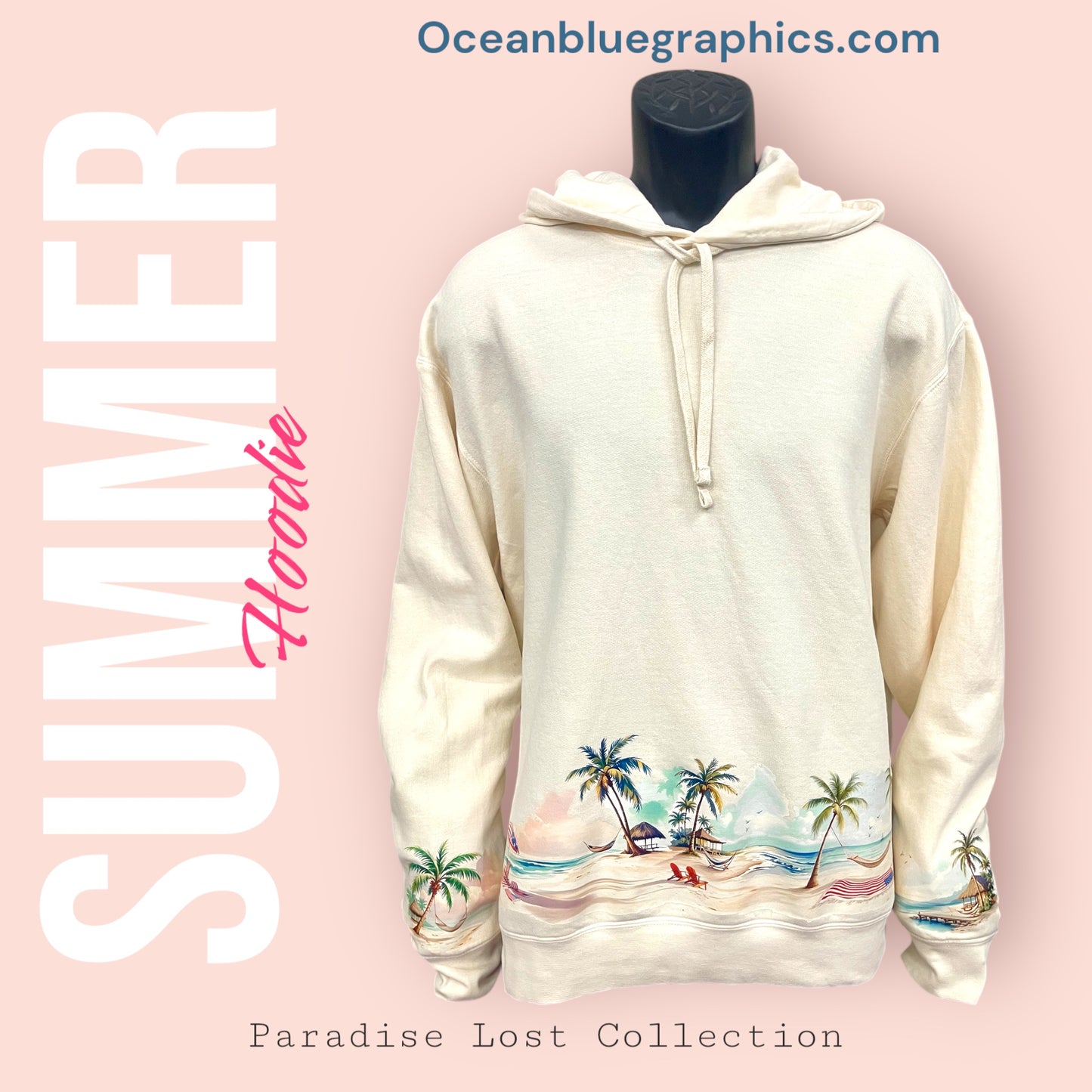 LOST IN PARADISE LIGHTWEIGHT HOODIE