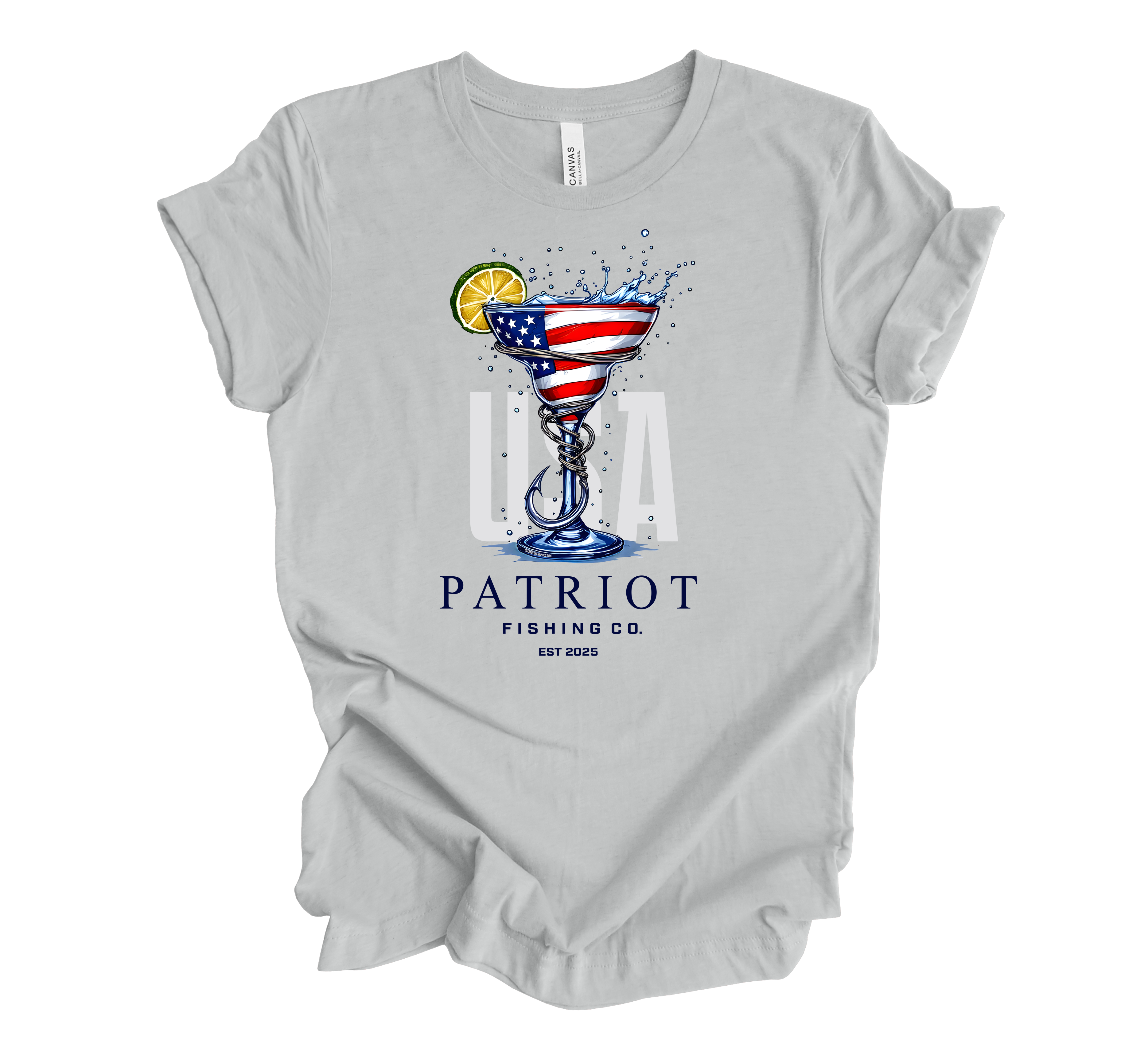 PATRIOT MARGARITA GLASS SHORT SLEEVE TEE