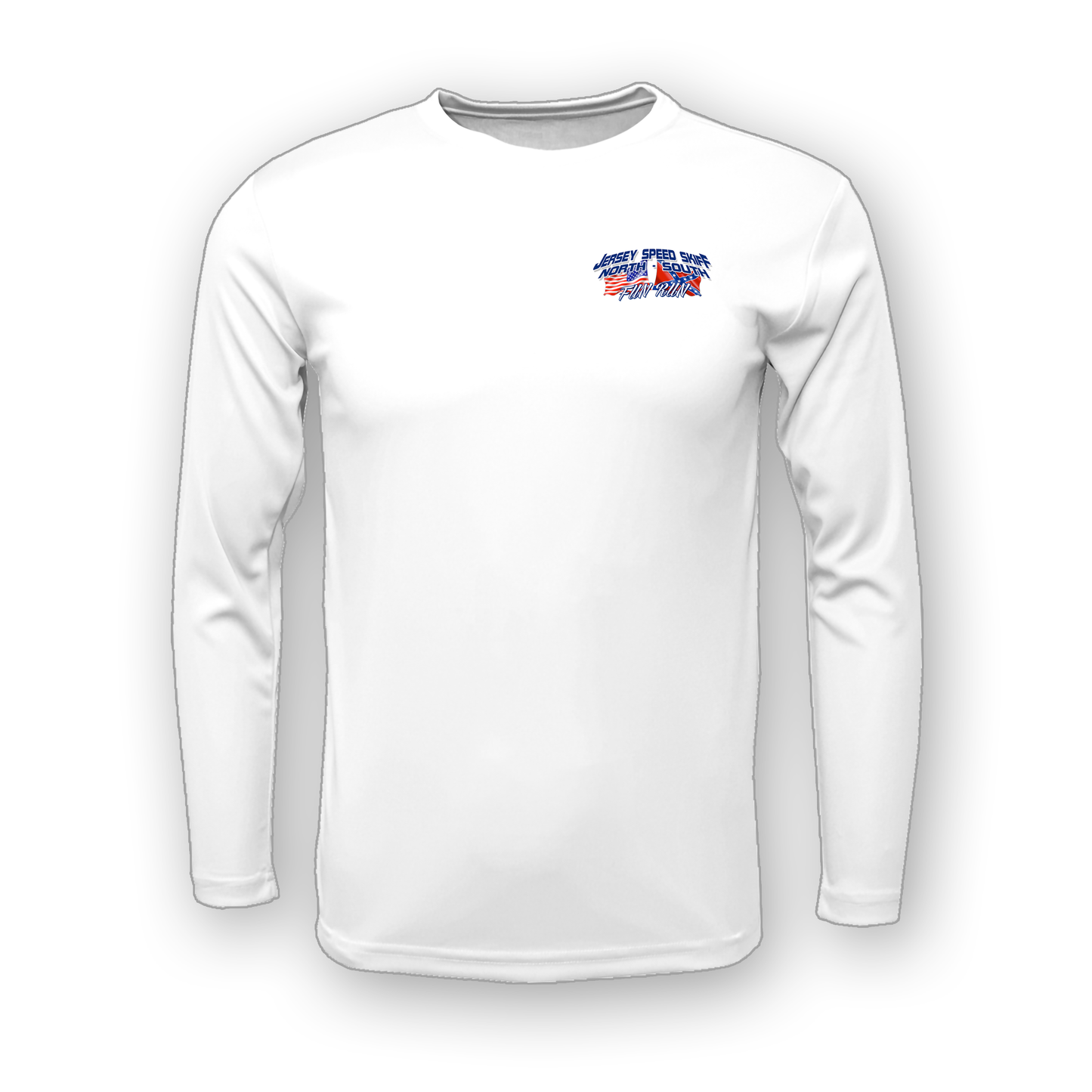 JERSEY SKIFF LS BAW PERFORMANCE TEE