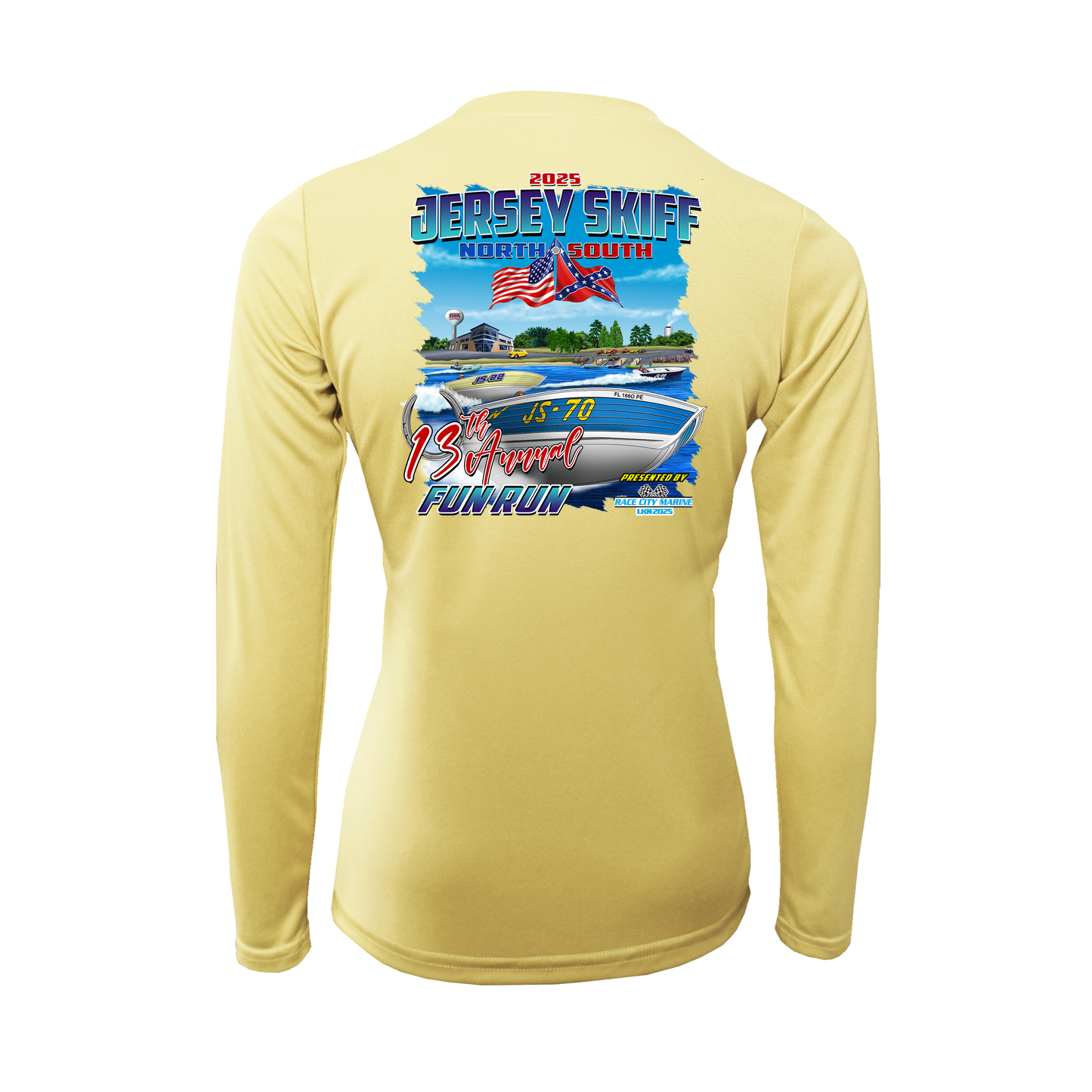 JERSEY SKIFF LS LADIES BAW PERFORMANCE TEE
