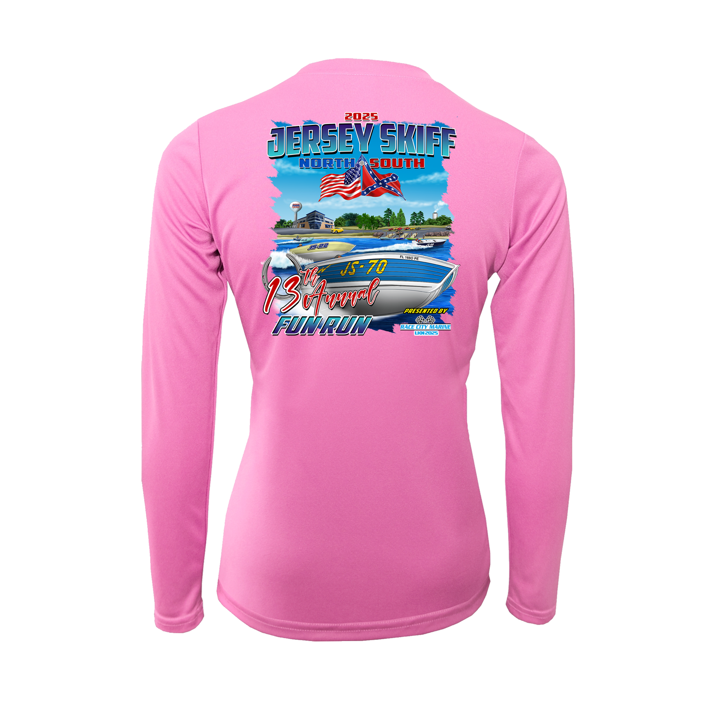 JERSEY SKIFF LS LADIES BAW PERFORMANCE TEE