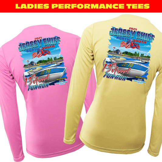 JERSEY SKIFF LS LADIES BAW PERFORMANCE TEE
